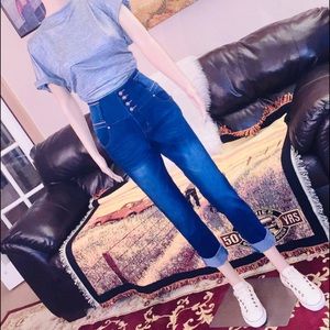 10047 blue jeans ladies Size 11.